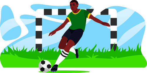 Illustrasjon for Fotball