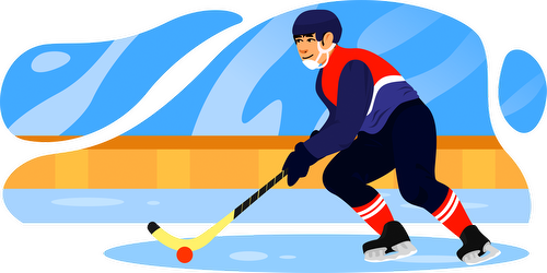 Illustrasjon for Bandy