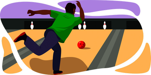 Illustrasjon for Bowling
