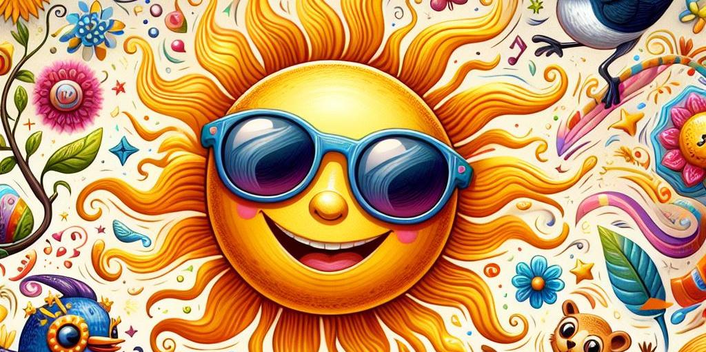 Bilde/illustrasjon for Vi feirer sommersolverv.